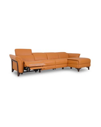 5849 L-Shape Sofa with Electric Recliner