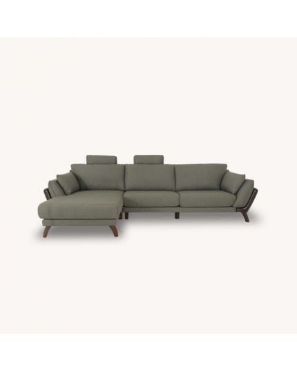 5912 L-Shape Fabric Sofa