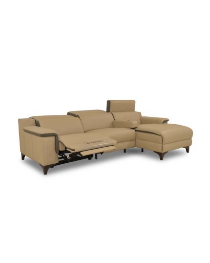 5932 L-Shape Sofa with Electric Recliner