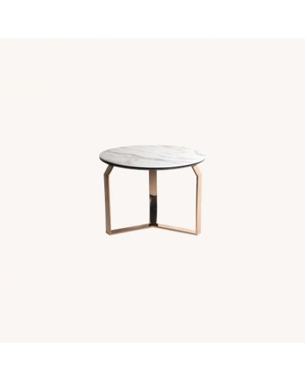 Sintered Stone Side Table [COR-E19161B-3ET]