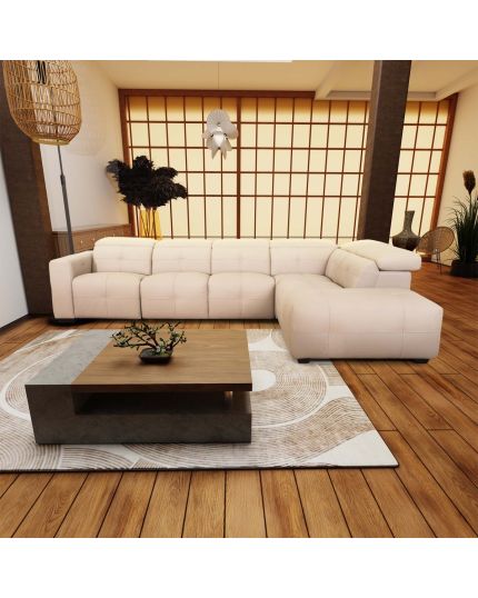 5843 Corner Sofa with Electric Recliner
