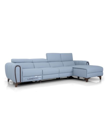 5847 L-Shape Sofa with Electric Recliner