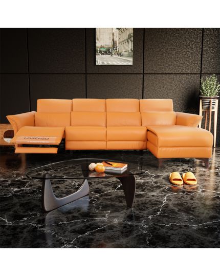 5849 L-Shape Sofa with Electric Recliner