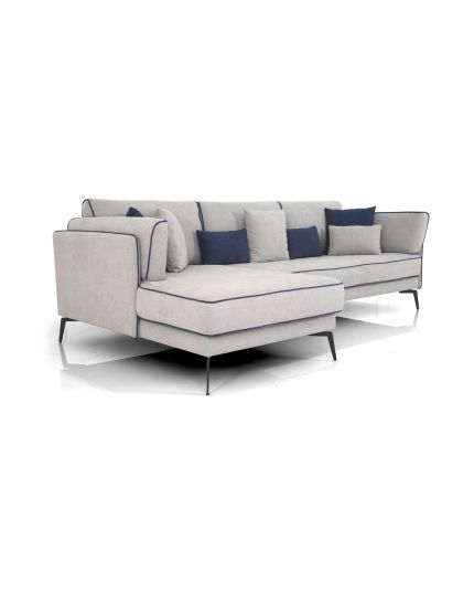 5869 L-Shape Fabric Sofa