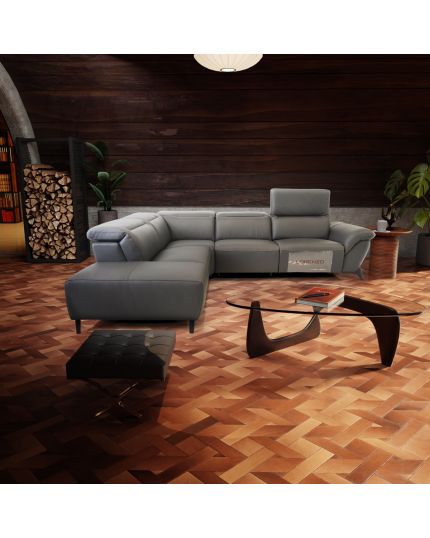 5907 Corner Sofa with Electric Recliner