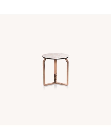 Sintered Stone Side Table [COR-E19161A-3ET]