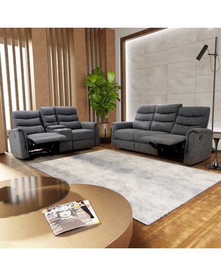 FSF-MBR217 [3 Seater Recliner Sofa + 2 Seater Glider with Middle Table]